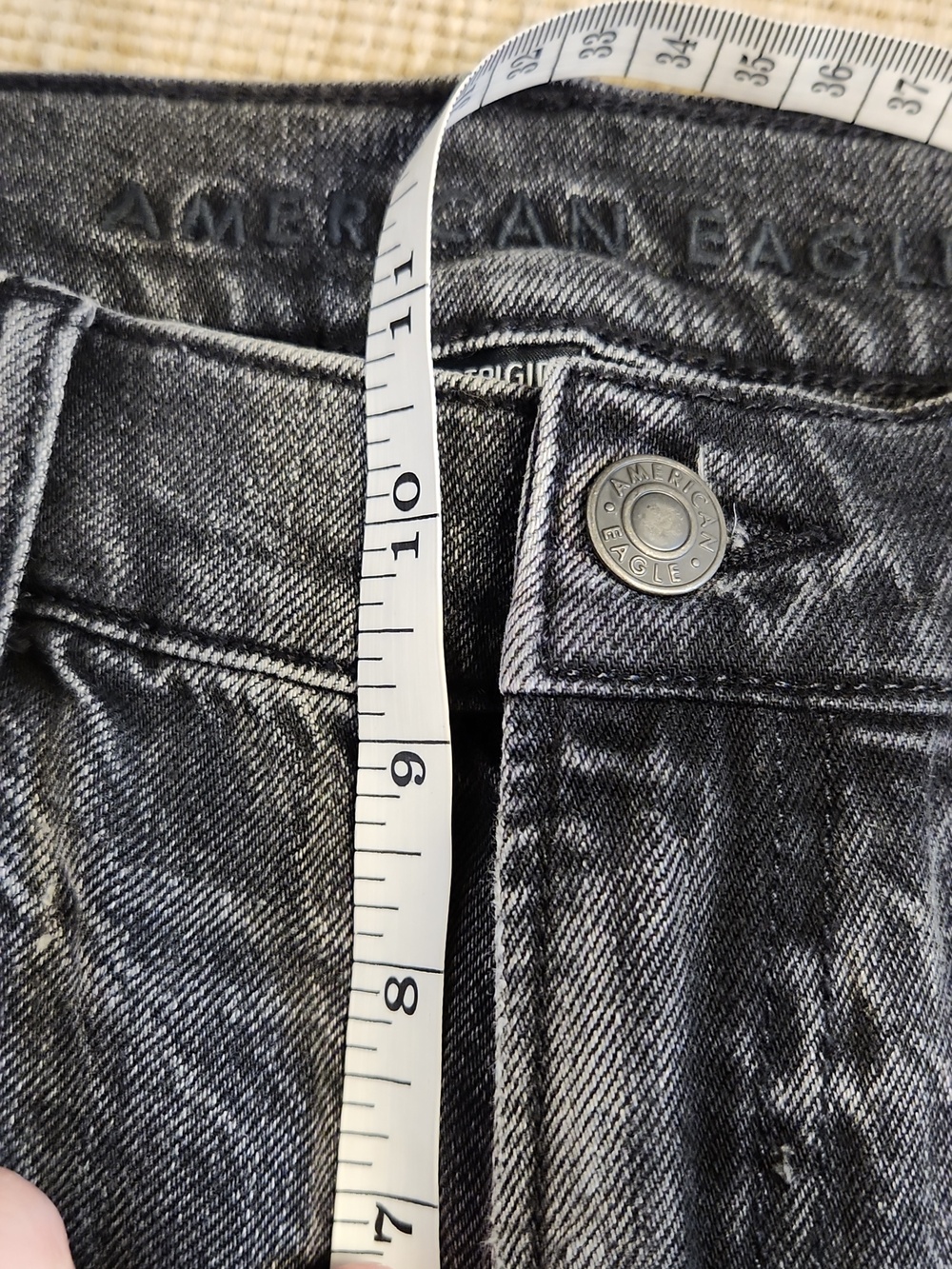 American Eagle Strigid Ex-Boyfriend Jean Distressed US 2 Regular - Picture 8 of 11